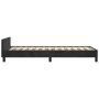 Estructura de cama con cabecero de terciopelo negro 90x190 cm de vidaXL, Camas y somieres - Ref: Foro24-3125607, Precio: 150,...