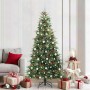 Árbol de Navidad artificial con ramas articuladas Verde 210 cm en Decoración Festiva y Estacional | Comprar online en Foru.es