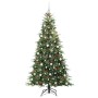 Árbol de Navidad artificial con ramas articuladas Verde 210 cm en Decoración Festiva y Estacional | Comprar online en Foru.es