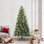 Árbol de Navidad artificial con ramas articuladas Verde 210 cm en Decoración Festiva y Estacional | Comprar online en Foru.es