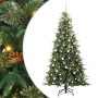 Árbol de Navidad artificial con ramas articuladas Verde 210 cm en Decoración Festiva y Estacional | Comprar online en Foru.es