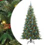 Árbol de Navidad artificial con ramas articuladas Verde 210 cm en Decoración Festiva y Estacional | Comprar online en Foru.es