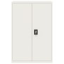 Armario archivador de acero blanco 90x40x140 cm en Armarios archivadores | Comprar online en Foru.es