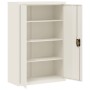 Armario archivador de acero blanco 90x40x140 cm en Armarios archivadores | Comprar online en Foru.es