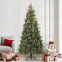 Árbol de Navidad artificial con ramas articuladas Verde 240 cm en Decoración Festiva y Estacional | Comprar online en Foru.es