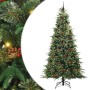 Árbol de Navidad artificial con ramas articuladas Verde 240 cm en Decoración Festiva y Estacional | Comprar online en Foru.es