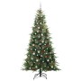 Árbol de Navidad artificial con ramas articuladas Verde 240 cm en Decoración Festiva y Estacional | Comprar online en Foru.es