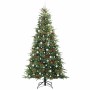 Árbol de Navidad artificial con ramas articuladas Verde 240 cm en Decoración Festiva y Estacional | Comprar online en Foru.es