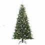 Árbol de Navidad artificial con ramas articuladas Verde 240 cm en Decoración Festiva y Estacional | Comprar online en Foru.es