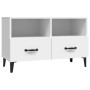 Mueble para TV madera contrachapada blanco 80x36x50 cm de vidaXL, Muebles TV - Ref: Foro24-812591, Precio: 50,34 €, Descuento: %
