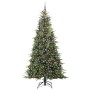 Árbol de Navidad artificial con ramas articuladas Verde 240 cm en Decoración Festiva y Estacional | Comprar online en Foru.es