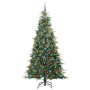 Árbol de Navidad artificial con ramas articuladas Verde 240 cm en Decoración Festiva y Estacional | Comprar online en Foru.es
