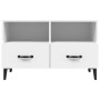 Mueble para TV madera contrachapada blanco 80x36x50 cm de vidaXL, Muebles TV - Ref: Foro24-812591, Precio: 50,34 €, Descuento: %