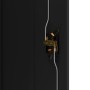 Armario archivador de acero negro 90x40x140 cm en Armarios archivadores | Comprar online en Foru.es
