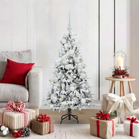Árbol de Navidad artificial con ramas articuladas 120 cm en Decoración Festiva y Estacional | Comprar online en Foru.es