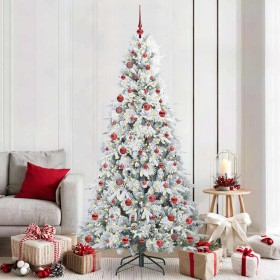 Árbol de Navidad artificial con ramas articuladas 210 cm en Decoración Festiva y Estacional | Comprar online en Foru.es