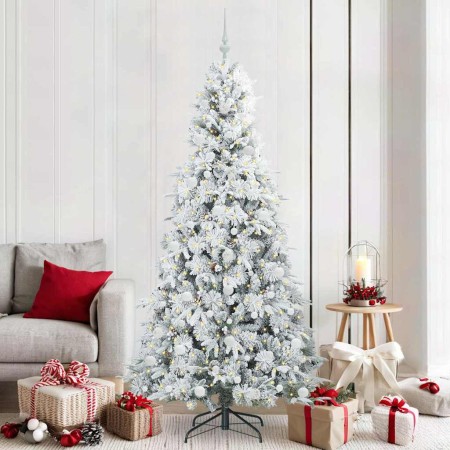 Árbol de Navidad artificial con ramas articuladas 210 cm en Decoración Festiva y Estacional | Comprar online en Foru.es