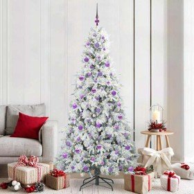 Árbol de Navidad artificial con ramas articuladas 210 cm en Decoración Festiva y Estacional | Comprar online en Foru.es