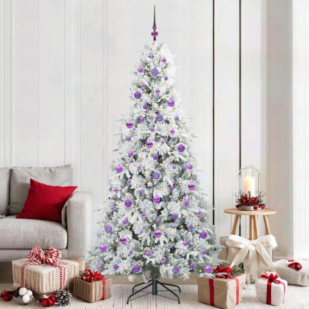 Árbol de Navidad artificial con ramas articuladas 210 cm en Decoración Festiva y Estacional | Comprar online en Foru.es