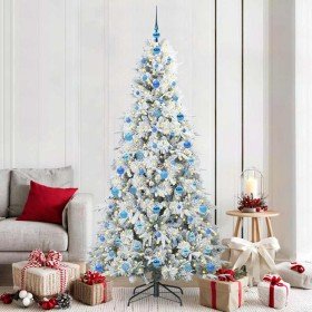 Árbol de Navidad artificial con ramas articuladas 210 cm en Decoración Festiva y Estacional | Comprar online en Foru.es