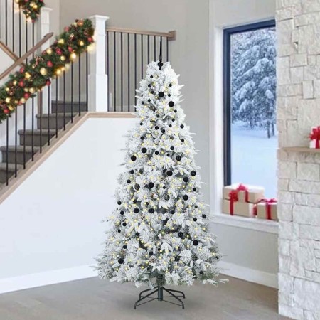 Árbol de Navidad artificial con ramas articuladas 240 cm en Decoración Festiva y Estacional | Comprar online en Foru.es