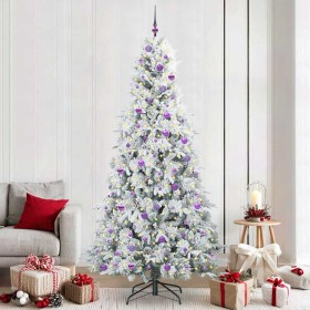Árbol de Navidad artificial con ramas articuladas 240 cm en Decoración Festiva y Estacional | Comprar online en Foru.es