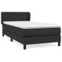 Cama box spring con colchón cuero sintético negro 90x190 cm de vidaXL, Camas y somieres - Ref: Foro24-3127169, Precio: 293,82...