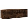 Mueble de TV madera contrachapada roble ahumado 100x30x30 cm de vidaXL, Muebles TV - Ref: Foro24-815096, Precio: 42,47 €, Des...