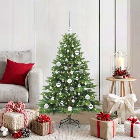 Árbol de Navidad artificial con 150 LED Verde 120 cm PE y PVC en Decoración Festiva y Estacional | Comprar online en Foru.es