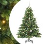 Árbol de Navidad artificial con 150 LED Verde 150 cm PE y PVC en Decoración Festiva y Estacional | Comprar online en Foru.es