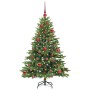 Árbol de Navidad artificial con 150 LED Verde 150 cm PE y PVC en Decoración Festiva y Estacional | Comprar online en Foru.es