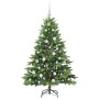 Árbol de Navidad artificial con 150 LED Verde 150 cm PE y PVC en Decoración Festiva y Estacional | Comprar online en Foru.es