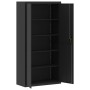 Armario archivador de acero negro 90x40x180 cm en Armarios archivadores | Comprar online en Foru.es