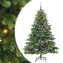 Árbol de Navidad artificial con 150 LED Verde 150 cm PE y PVC en Decoración Festiva y Estacional | Comprar online en Foru.es