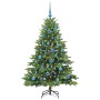 Árbol de Navidad artificial con 150 LED Verde 150 cm PE y PVC en Decoración Festiva y Estacional | Comprar online en Foru.es
