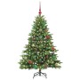 Árbol de Navidad artificial con 150 LED Verde 150 cm PE y PVC en Decoración Festiva y Estacional | Comprar online en Foru.es
