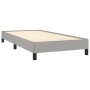 Cama box spring con colchón tela gris claro 90x200 cm de vidaXL, Camas y somieres - Ref: Foro24-3126053, Precio: 309,09 €, De...