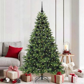 Árbol de Navidad artificial con 300 LED Verde 180 cm PE y PVC en Decoración Festiva y Estacional | Comprar online en Foru.es