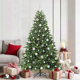 Árbol de Navidad artificial con 300 LED Verde 180 cm PE y PVC en Decoración Festiva y Estacional | Comprar online en Foru.es