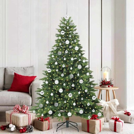 Árbol de Navidad artificial con 300 LED Verde 180 cm PE y PVC en Decoración Festiva y Estacional | Comprar online en Foru.es