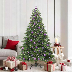 Árbol de Navidad artificial con 300 LED Verde 180 cm PE y PVC en Decoración Festiva y Estacional | Comprar online en Foru.es