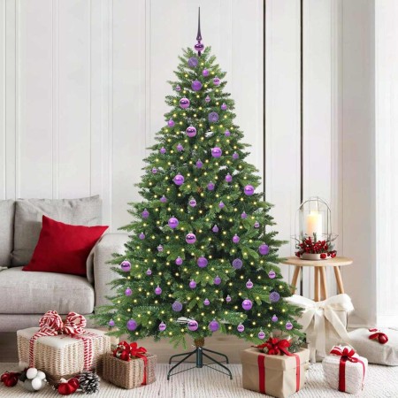 Árbol de Navidad artificial con 300 LED Verde 180 cm PE y PVC en Decoración Festiva y Estacional | Comprar online en Foru.es