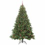 Árbol de Navidad artificial con 300 LED Verde 210 cm PE y PVC en Decoración Festiva y Estacional | Comprar online en Foru.es