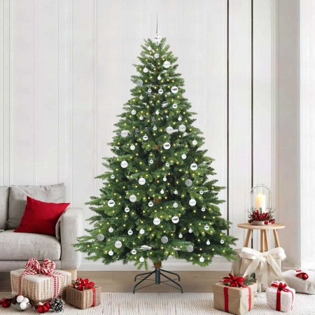 Árbol de Navidad artificial con 300 LED Verde 210 cm PE y PVC en Decoración Festiva y Estacional | Comprar online en Foru.es