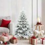 Árbol de Navidad artificial con 150 LED 120 cm PE y PVC en Decoración Festiva y Estacional | Comprar online en Foru.es