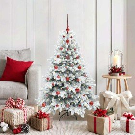 Árbol de Navidad artificial con 150 LED 120 cm PE y PVC en Decoración Festiva y Estacional | Comprar online en Foru.es