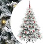 Árbol de Navidad artificial con 150 LED 120 cm PE y PVC en Decoración Festiva y Estacional | Comprar online en Foru.es