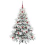 Árbol de Navidad artificial con 150 LED 120 cm PE y PVC en Decoración Festiva y Estacional | Comprar online en Foru.es