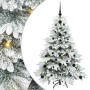 Árbol de Navidad artificial con 150 LED 120 cm PE y PVC en Decoración Festiva y Estacional | Comprar online en Foru.es