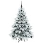 Árbol de Navidad artificial con 150 LED 120 cm PE y PVC en Decoración Festiva y Estacional | Comprar online en Foru.es